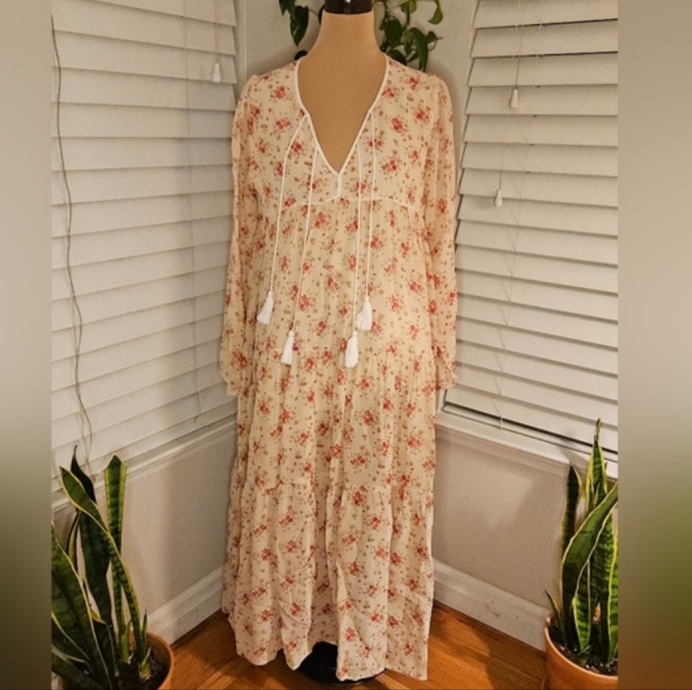 Christy Dawn Floral Paloma Dress - Tea Rose